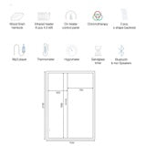 Jaquar Kaya IR Sauna (2-3 Person)